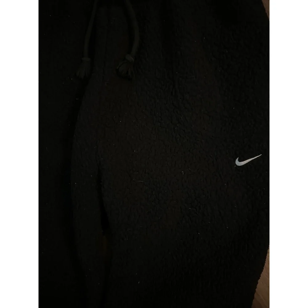 Nike Therma-FIT Faux Fur Black Jogger Sweatpants DV7294-010 Mens Large